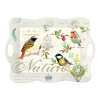 Easy Life - Plastový tác s úchyty NOSTALGIE s ptáčky - 53*38 cm