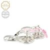Designová figurka Stříbrné Pantofle s býlími krystaly Swarovski Elements v dárkové krabičce