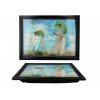 Servírovací tác s polštářem C. Monet, Žena s deštníkem