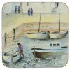 Creative Tops - Korkové podložky pod skleničky Cornish Harbour - 10,5*10,5 cm