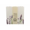 DG - Skleněná konvice s ohřívačem na čajovou svíčku CLASSIC LAVENDER, Levandule v dárkové krabičce - 1000 ml