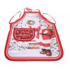 Carmani - Kuchyňská zástěra vánoční dekor SANTA v dárkové krabičce - 77*59 cm