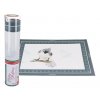 Carmani - Vánoční prostírání ptáček na větvičce - 29,5*40 cm