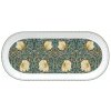 Easy Life - Porcelánový tác William Morris Black - 33,5*15 cm