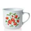 Porcelánový hrnek Vařák, jahody - 650 ml