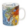 KP - Porcelánový hrnek Geography - vědecký hrnek Geografie - 460 ml