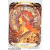 Plastový tác Alfons Mucha - 35,5*25,5*2,5 cm