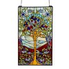 Tiffany panel závěsný TREE Clayre & Eef 5LL-6090 - 50*85 cm