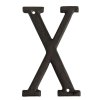 Kovové písmeno X Clayre & Eef 6Y0840-X - 13 cm