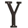 Kovové písmeno Y Clayre & Eef 6Y0840-Y - 13 cm