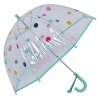 Dětský deštník GREEN DOTS Clayre & Eef JZCUM0009GR - Ø 50 cm