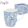 Easy Life - Porcelánový hrnek Indigo v dárkové krabičce - 350 ml