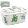 Leonardo - Porcelánová máslenka Herb Garden na 250 g máslo - 17*10*11 cm