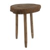 Dřevěná stolička na rostliny Clayre & Eef 6H2221 Ø 24*36 cm