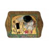Plu - Plechový tácek G. Klimt Polibek - 14x21 cm