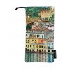 Plu - Látkové pouzdro na brýle nebo mobil Gustav Klimt, Malcesine Lage Garda - 9x18 cm