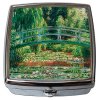 Krabička na tablety lékovka-pilulník se zrcátkem C. Monet, Japanese Bridge