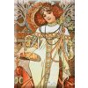 Plu - Magnetka Alphons Mucha, Autumn - 8x5,5 cm