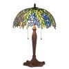 Stolní lampa Tiffany Clayre & Eef 5LL-1216 Ø 41x60 cm E27/max 2x60W