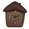 Dřevěné nástěnné hodiny HOUSE Clayre & Eef 6KL0820 37x4x40 cm / 1xAA