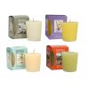Vonné votivní svíčky On Island Time, Fresh Apple, Lemon Pop, Wind Down od Bridgewater Candle 4 ks