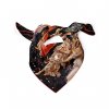 Plu - Hedvábný šátek Sandro Botticel li, La Primavera - 90 x 90 cm