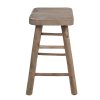 Dřevěná stolička na rostliny Clayre & Eef 6H2325 33x33x49 cm