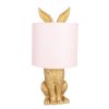 Stolní lampa RABBIT Clayre & Eef 6LMC0013GOP Ø 20x43 cm E27/max 1x60W