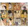 Plu - Čistící hadřík na brýle G. Klimt Koláž - 15x18 cm