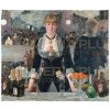 Plu - Čistící hadřík na brýle Edouard Manet A Bar al the Fe l ies- Be rgě re - 15x18 cm