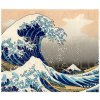 Plu - Čistící hadřík na brýle Katsushi ka Hokusai The Great Wave - 15x18 cm