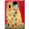 Plu - Magnetka Gustav Klimt The Kiss Red - 8 x 5,5 cm