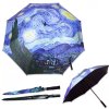 Velký deštník Vincent van Gogh "Hvězdná noc" - ø 124 cm