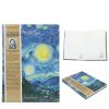 Zápisník 18,3 cm Vincent van Gogh "Hvězdná noc"