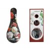 Carmani - Porcelánová lžíce na odkládání Příborů a vařeček Barokní květy - 23,5 x 9,5 x 2,5 cm
