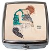 Krabička na tablety lékovka-pilulník se zrcátkem Egon Schiele Seated Women