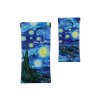 Carmani - Pouzdro na brýle měkké V. van Gogh, Hvězdná noc - 9 x 18 cm