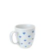 Hrnek Harry 100 ml na espresso něžná srdíčka modrá