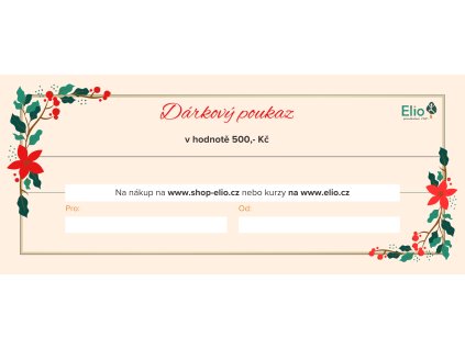 Dárkový poukaz e shop