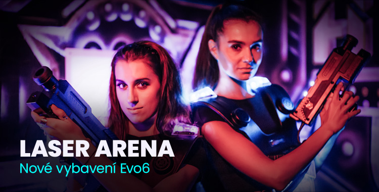 Nová laser game EVO6