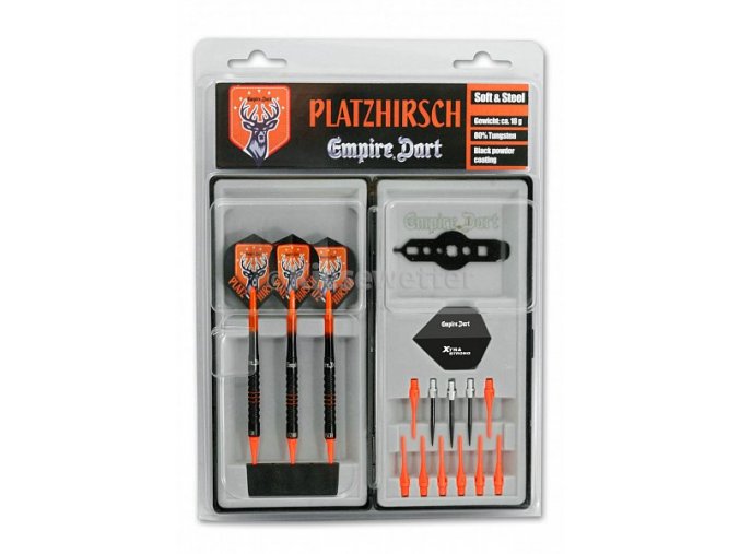 šipky soft EMPIRE PLATZHIRSCH