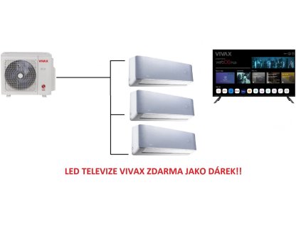 vivax 1+3 silver akce