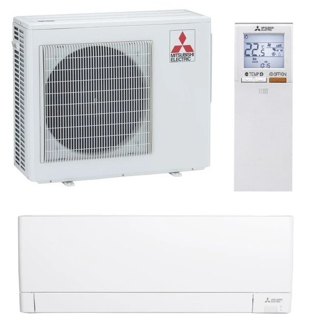 Klimatizace Mitsubishi Standard white 1+1 2,5kW R32