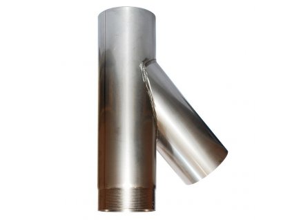 Připojovací díl 45° kom. vložky - Y díl (Ø160mm, tl. 0,6 mm)