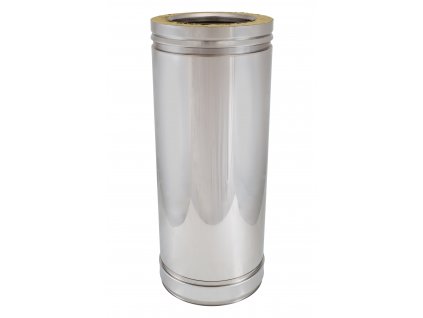Trubkový díl 0,5 m (Ø130 mm, tl. 0,8 mm)