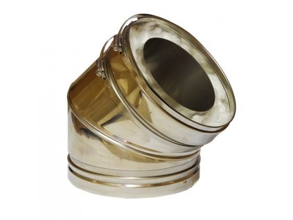 Segmentové koleno 45° (Ø130 mm, tl. 1,0 mm)