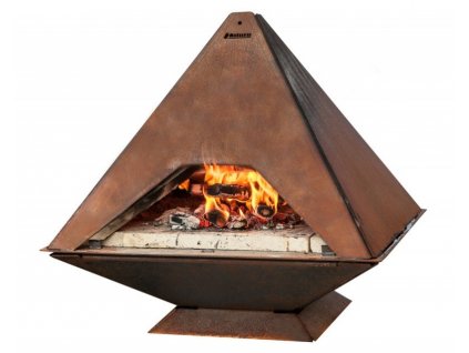 Aduro Prisma pizza pec a venkovní krb, nízkolegovaná ocel - 01