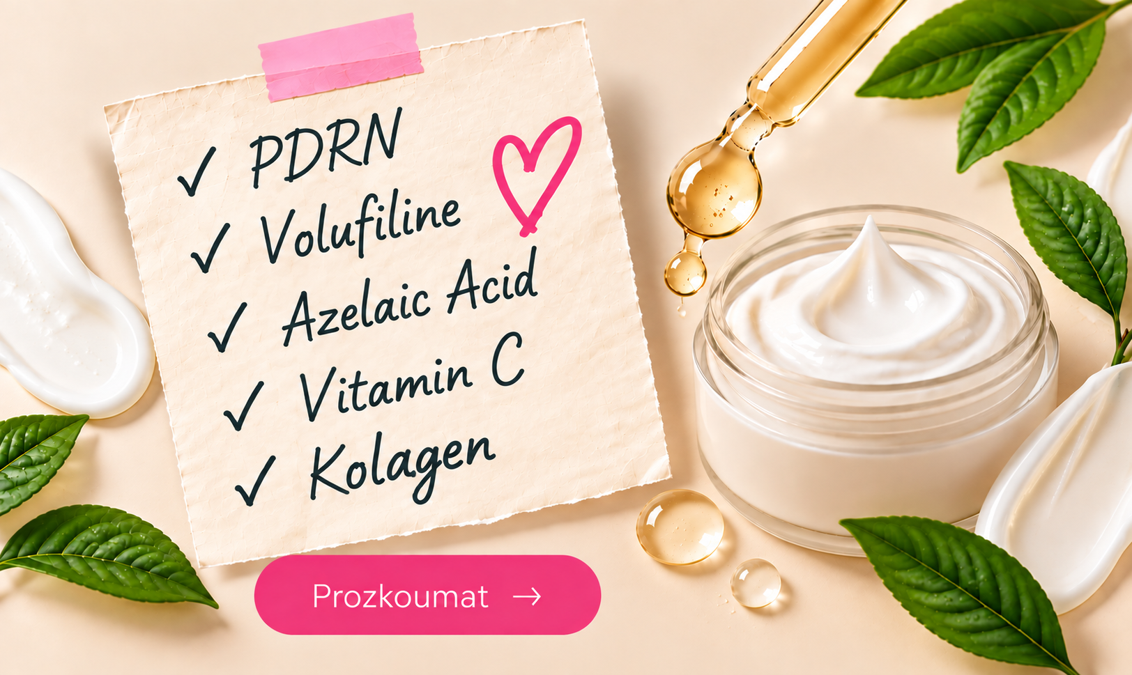 Vybírejte si kosmetiku dle účinných látek