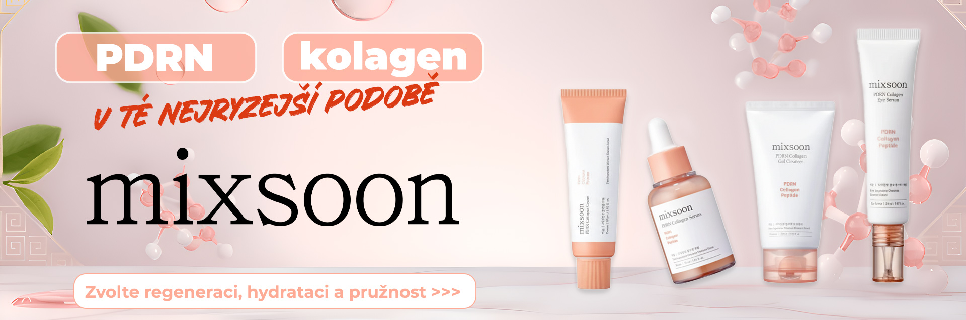 Mixsoon kolagenová péče pro pevnější a pružnější pleť
