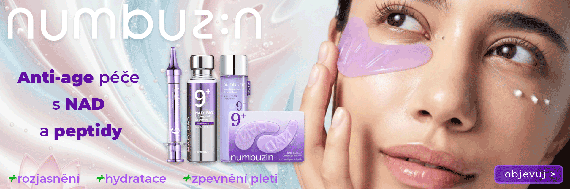 Nabídka prémiové řady korejské kosmetiky Numbuzin